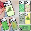 Cartoon Frog Phone Case For iPhone 17 Air 14 15 13 12 Max Cover For Apple 14 15 16 16e 11 Pro Max Plus Coque