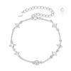 Barbie Original design starry and high-end temperament first release ins style exquisite 925 silver zircon bracelet women's style ZJYSL-YS-025