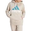 Adidas Sweatshirts Men's Beige Hooded Moderate Regular IJ8584