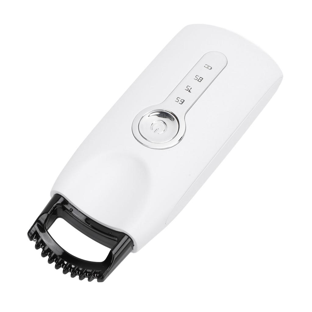 Electric Eyelash Curler 3 Speed Temperature Control Heated Eyelash Curler Long Lasting Rechargeable Lash Curler White