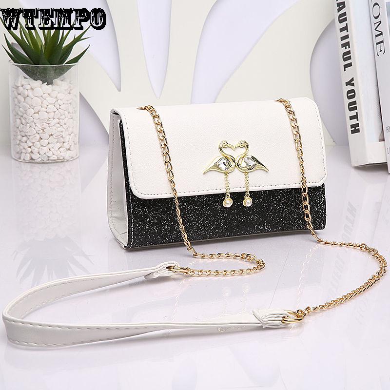 Crossbody Sleek Minimalist Shoulder Bag Handbag Casual Bag Hit Color