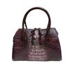 Bag Women'S Retro First Layer Cowhide Bag Crocodile Pattern Embossed Handheld Shoulder Bag Women'S Bag