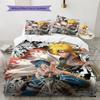 Naruto Minato Namikaze Theme Bedding Set, 1 Duvet Cover & 2 Pillowcases, Home Decor, Perfect Gift for Fans