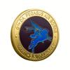 Replica Coin World War II British D-Day Commemorative Gold Coin-British Bulldog and Pegasus Bridge Design,Collectible Coin Gift