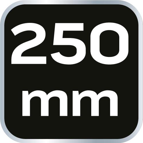 1/2" extension, 250 mm