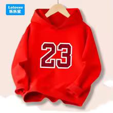 Neuer Baumwoll-Pullover-Hoodie mit Aufdruck Nummer 23 für Jungen, Langarm, Streetwear, Harajuku Top, Kinder Kapuzenpullover Gr. 23