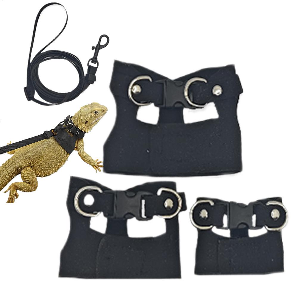 

Беличья шлейка Мягкая регулируемая шлейка для питомца с поводком Жилет для дрессировки и прогулок мелких животных 3 шлейки для прогулок