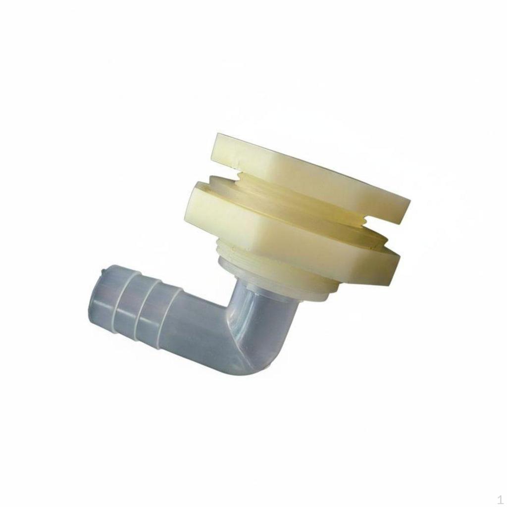 Water Tank Outlet Connector LeakResistant Seal Easy Installation Bulkhead