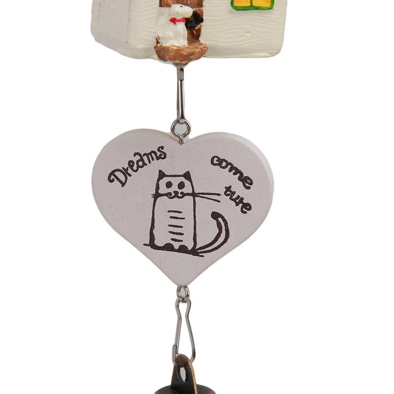 Hausgarten-Ornamente, Vogelhaus, Käfig, Heimdekoration, Windspiele, Baby-Kind-Geschenk, pastorale hängende Heimdekoration PC877384