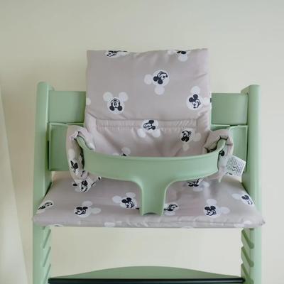 Stokke Kinderstoel: Nieuwe Stijl, Vuilafstotend, Verdikt Draagbaar Afneembaar Kussen met Rugleuning