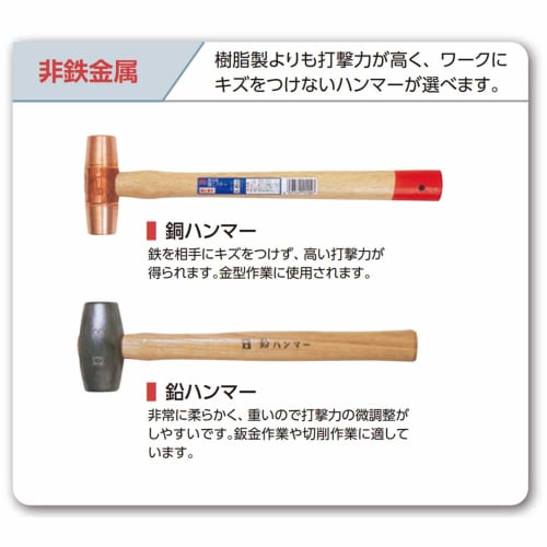 OH Industries Heavy Duty Copper Hammer FH-05 1/2