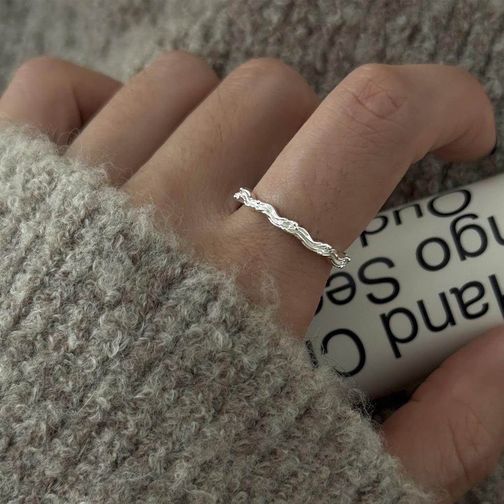 Ring, Unique Handmade Traces, Niche and High-end Style, The Most Chic and Non-fading Accessories