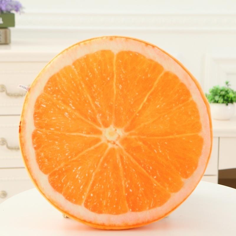 Новая индивидуальная креативная 3d подушка с фруктами, подушка, мягкая подушка для именинницы, киви, диванные подушки на детский день