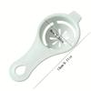 1pc Easy Egg White Separator - Yolk & White Partition - Cooking & Baking Necessity