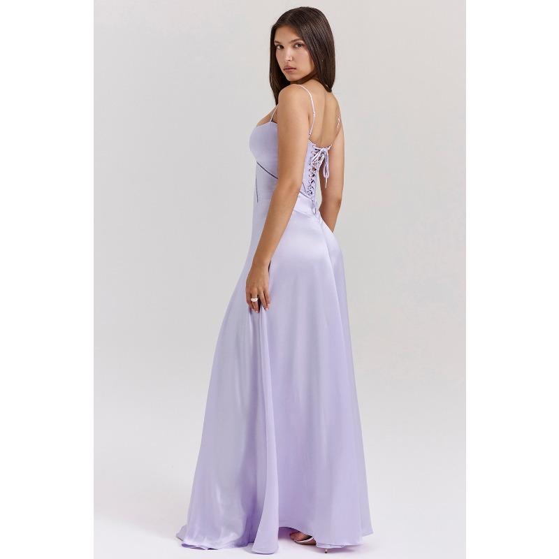 Female slim backless long skirt dress for women long evening dress