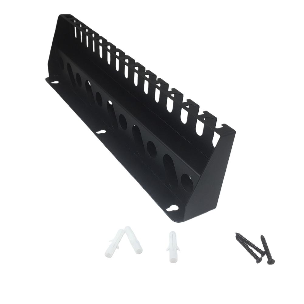 Tool Holder Wall-Mounted Clamp Storage Rack Suitable Workshops Sheds Garages Multifunctional Tool Organization