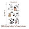 New Cartoon Cute Ghost Ghost Tattoo Stickers Waterproof Party Party Gift Funny Face Stickers