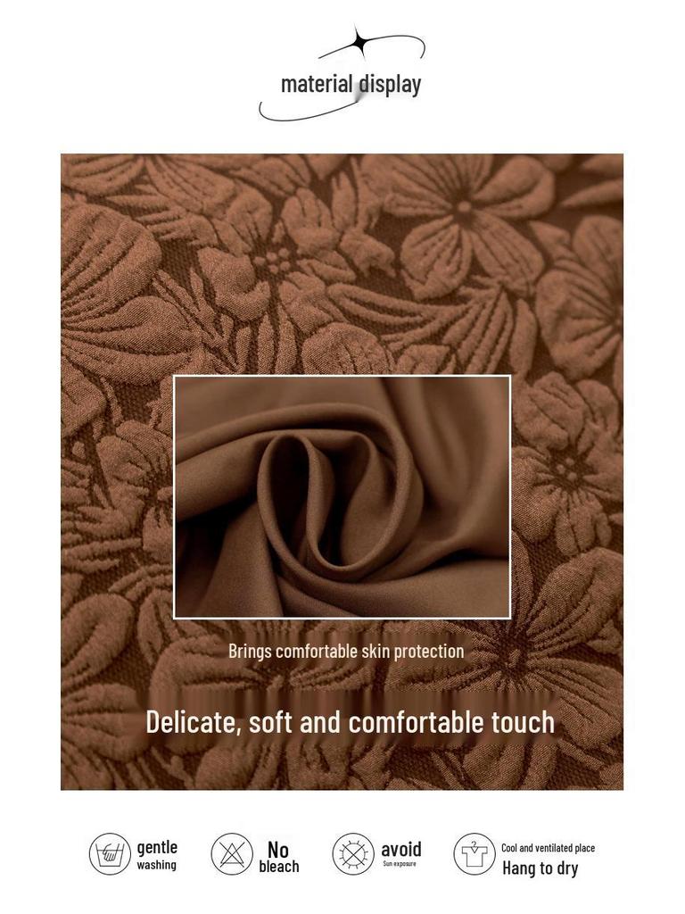 Women's Spring 2024 Fashionable Chinese Jacquard Hooded Jacket