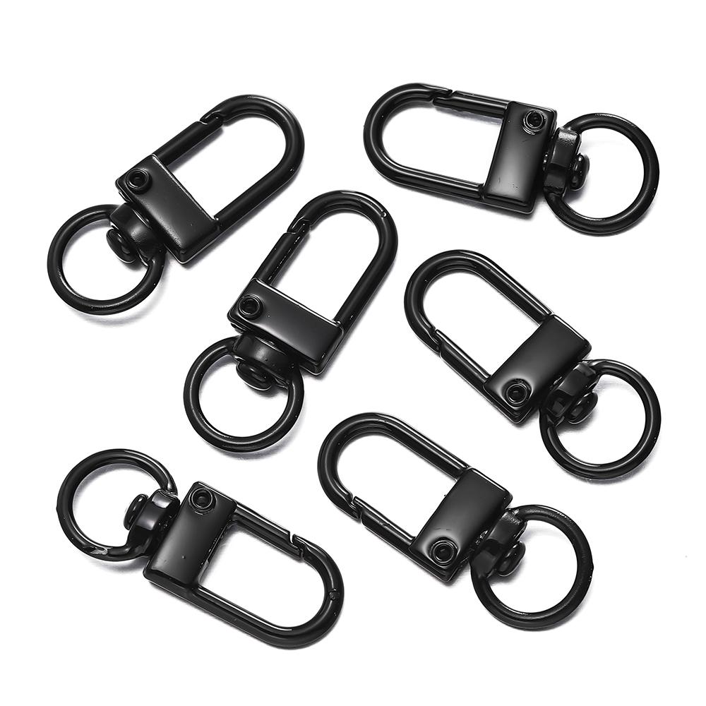 10pcs/Lot High Quality Colorful Alloy Snap Lobster Clasp Hooks Keychain Findings for DIY Key Chain Necklace Bracelet Supplies