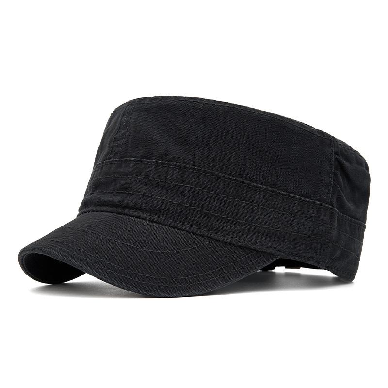 

Men s Spring Summer Thin Breathable Cotton Flat Hat