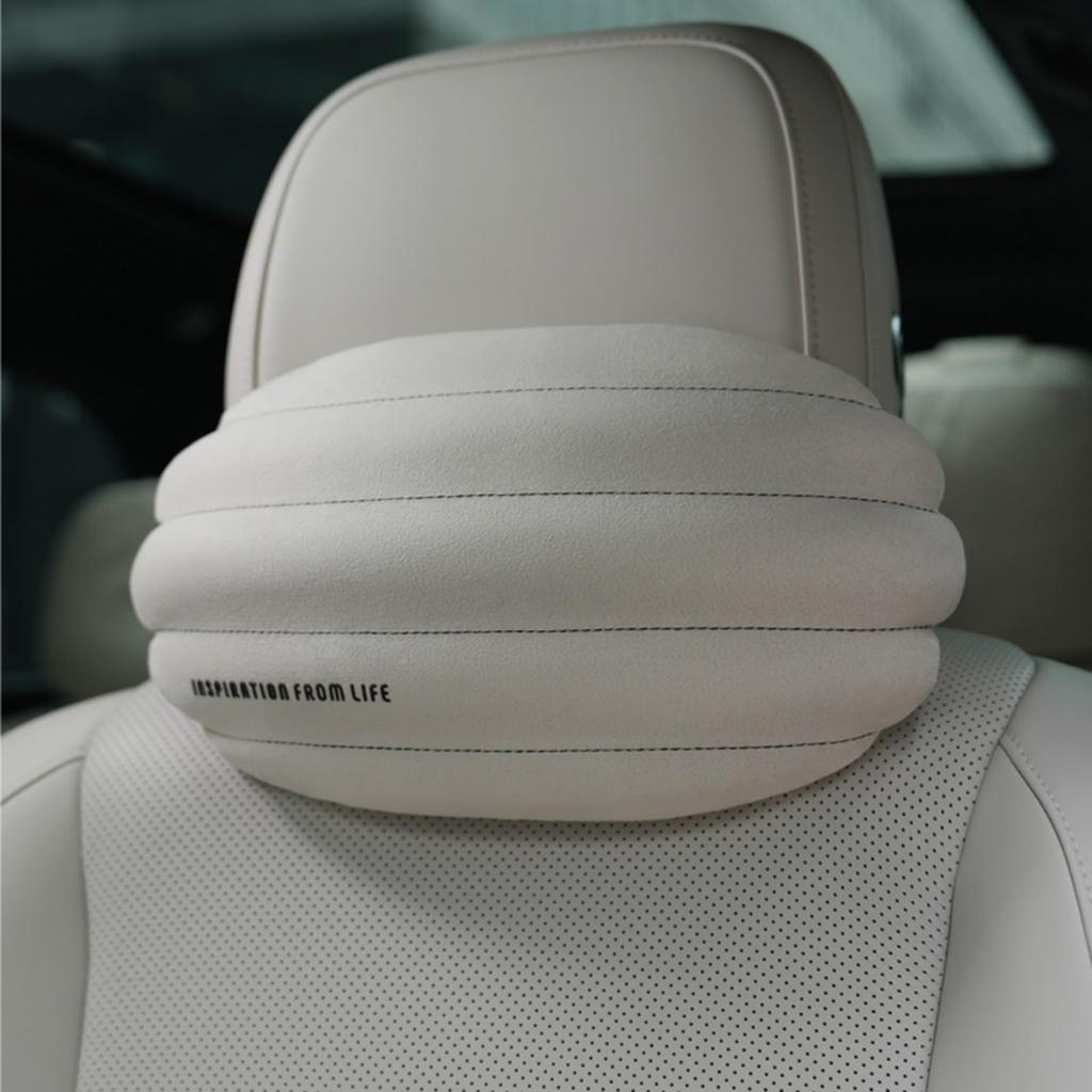Neck Pad Cushion for Car Neck Car Air Cervical Support Memory Foam Memory Easy To Perfect for Sleeping In the or As a Gift Headrest, Headrest, Pillow,