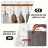 12Pcs Windproof Rope Clothes Hooks Durable Plastic For Towels Socks Home Travel Multifunctional Drying Hanging Rack