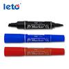 10Pcs Twin Tip Colored Permanent Markers Fine Point Waterproof Oily Black Ink for Sketchbook Painting School Art Supplies