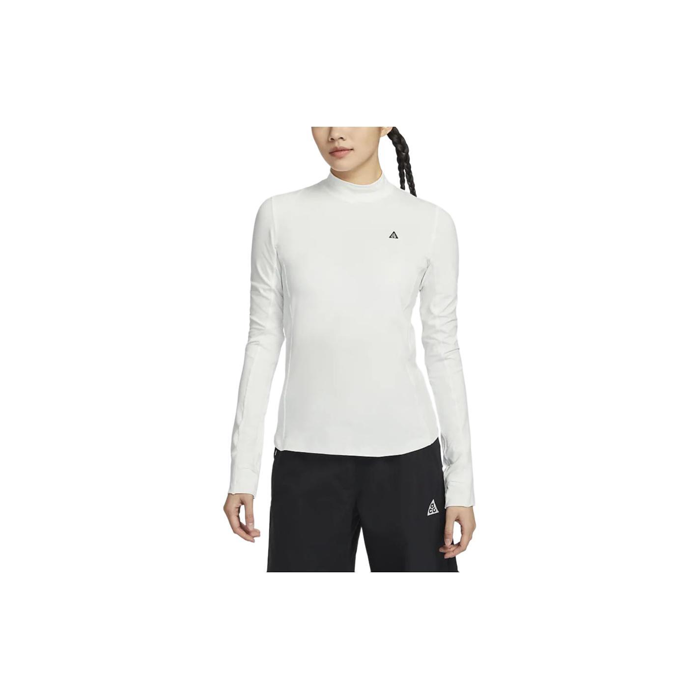 

New Nike ACG T-Shirt Women s Mountain Peak White FN1964-121 XS