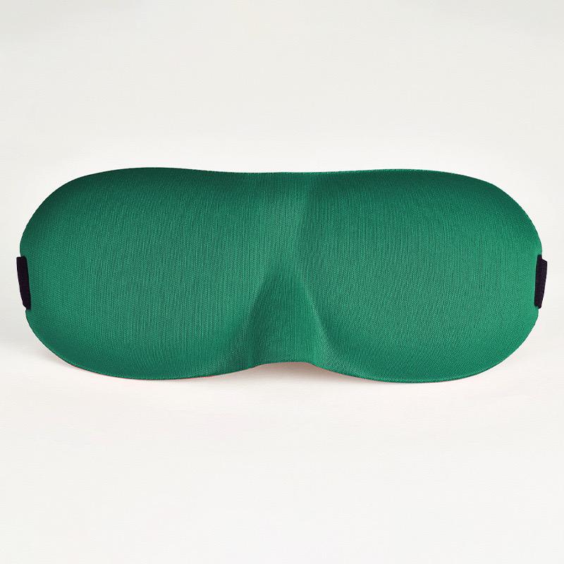 Custom Logo Comfortable Breathable 3D Contoured Foam Eyemask 100% Blackout Eye Mask for Sleeping with Adjustable Strap
