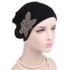 Muslim Islamic Head Wrap Velvet Headbands Soft Bonnet Chemo Cap Turban Hat
