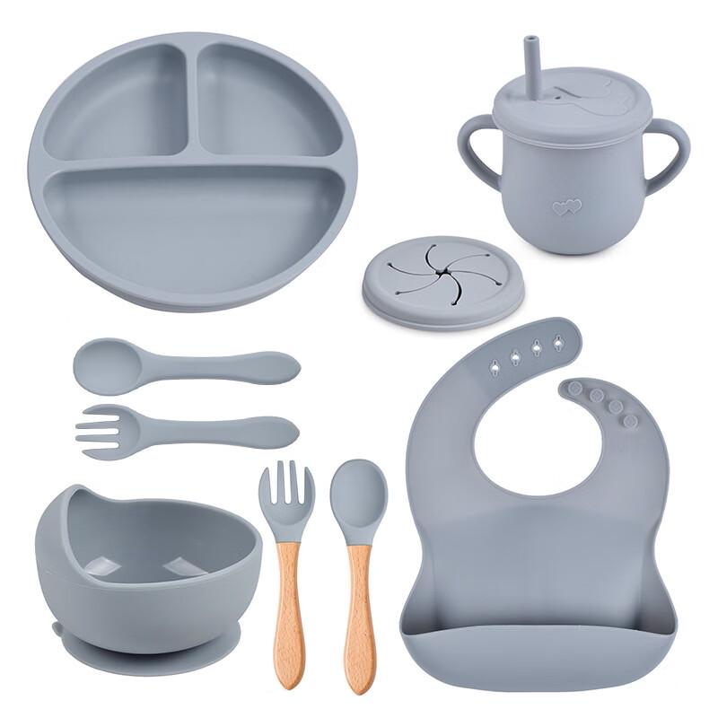 Lantuan Y18 Silicone Baby Feeding Set