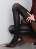 Spring Knitted Striped Tights Women Sexy Hollow Out See Through Pantyhose Y2k Streetwear Womens Stocking For Casual