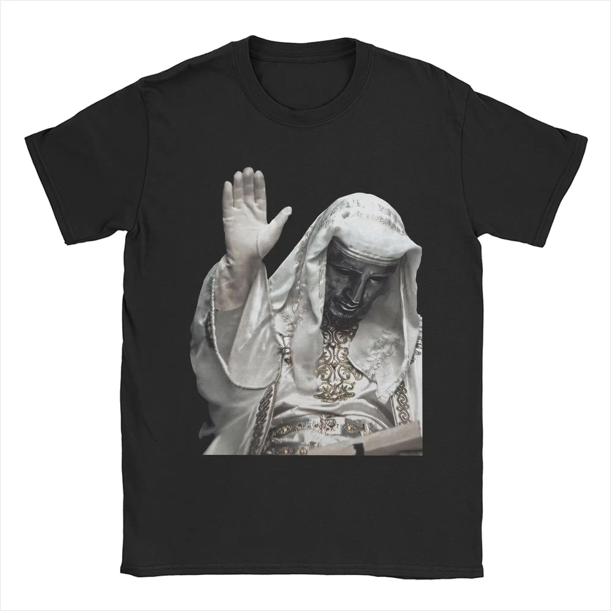 

Loose printed pure cotton T-shirts for both boys and girls 4XL