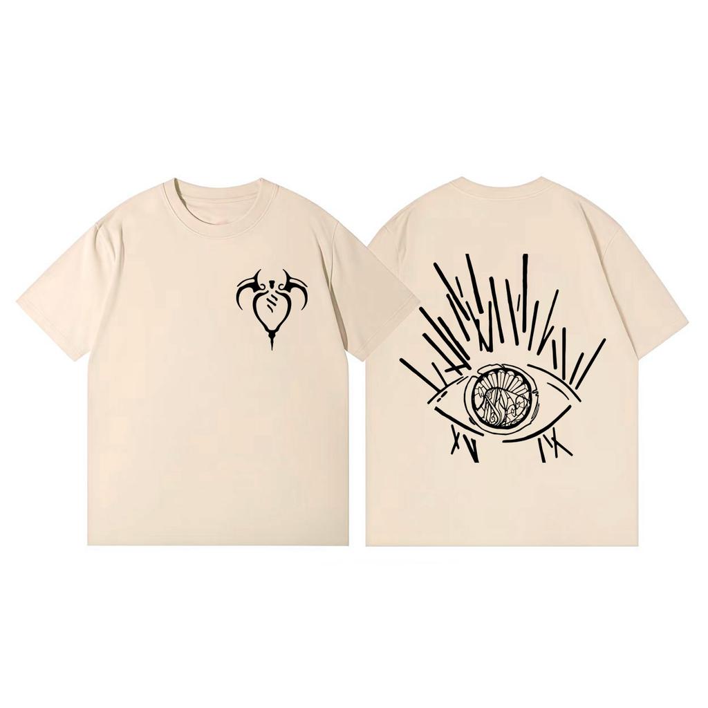 Arcane Game Merch Tshirts High Quality Fashion Short Sleeve Tshirt Men Women Clothing Casual Oversized T Shirts Streetwear