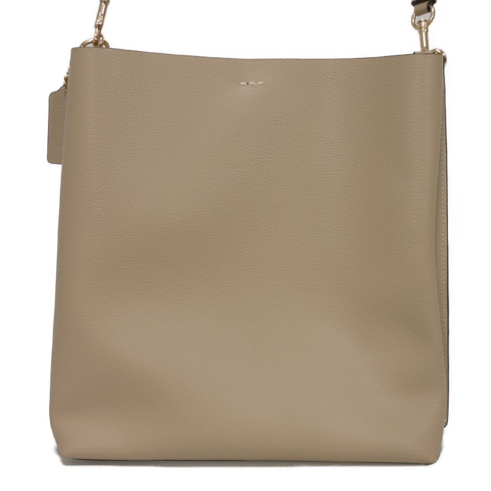 Used 9726 Molly Bucket Bag CA214 7921 Current Blue/Red 2-Way Shoulder Bag Unused Logo Metal Taupe Women's from Japan