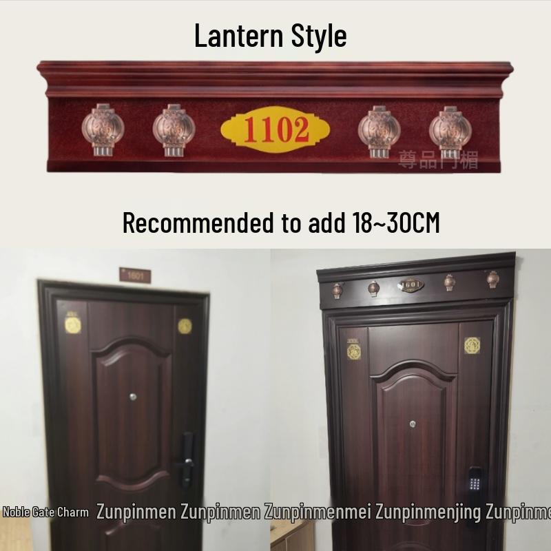 Lintel Heightening Anti-theft Entrance Door Customization & Beautification