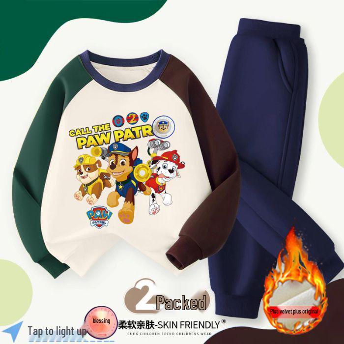 PAW Patrol Leucht-Kapuzenpullover & Raglanärmel Set für Kleinkinder, Herbst/Winter Kollektion 2025