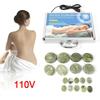 16pcs Hot Stones Massage Set W/ Warmer, Heated Hot Rocks Set for Home SPA Relaxation Treatment Pain Relief
