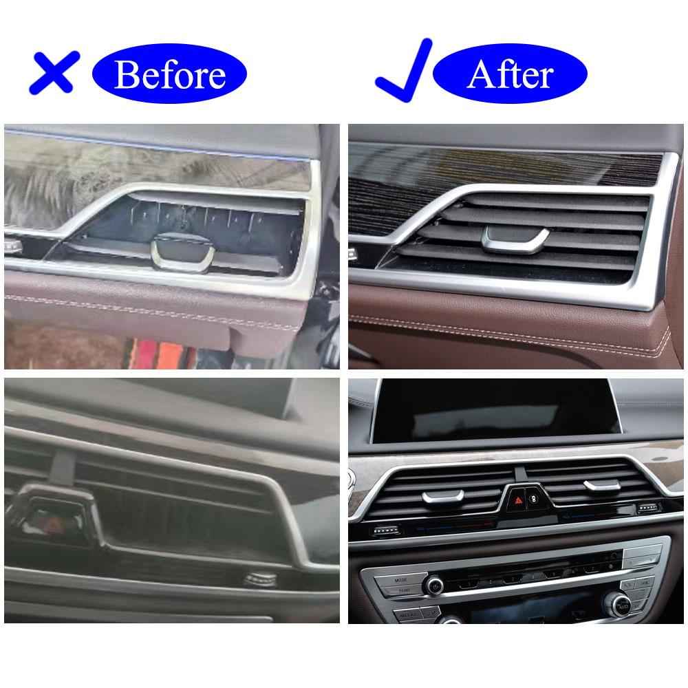 Dash Center Mitte Links Rechts Air Vent Grille Outlet AC Slide Clip Reparatur Kit Für BMW 7 Serie G11 G12 730Li 740Li 750Li