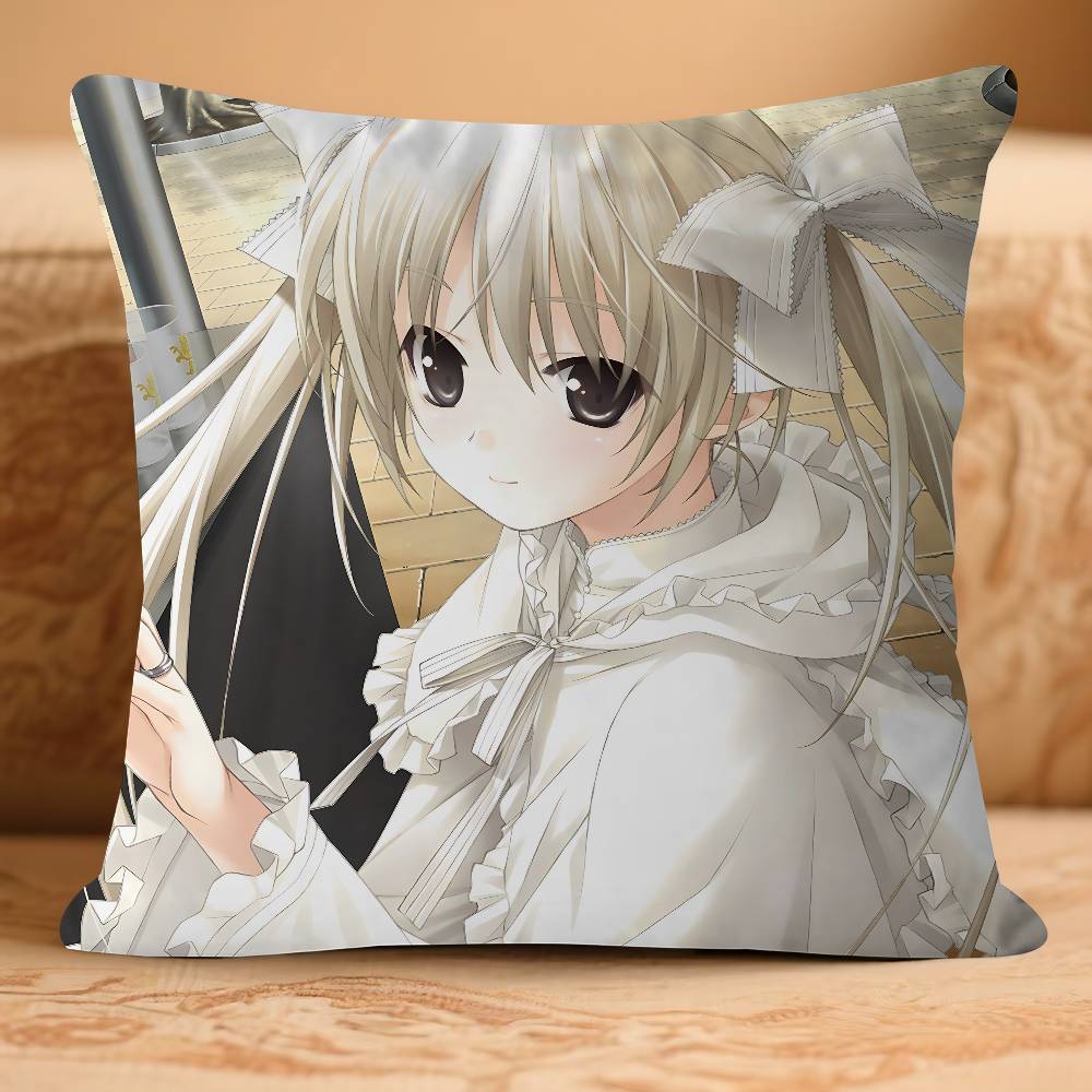 Yosuga Anmie No Sora-A Pillow Case Removable Washable Cushion Cover – All-Season Soft Linen