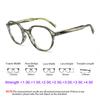 Turzing Round Reading Glasses for Women Men Spring Hinge Lightweight Pattern Print Eyewear