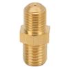 Oil Feed Restrictor Fitting  Corrosion Resistant Turbo Oil Feed Fitting AN4 M12x1.5mm Prevent Oil Leakage Brass for Car