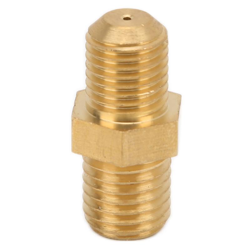 Oil Feed Restrictor Fitting Corrosion Resistant Turbo Oil Feed Fitting AN4 M12x1.5mm Prevent Oil Leakage Brass for Car