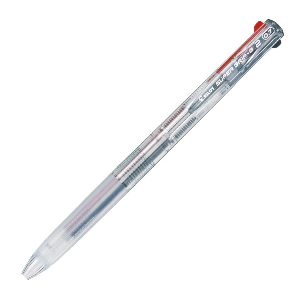 Шариковая ручка Pilot Super Grip G2 BKSG250F10NC 0,7 мм, двухцветная, без цвета, упаковка 10 шт.,
