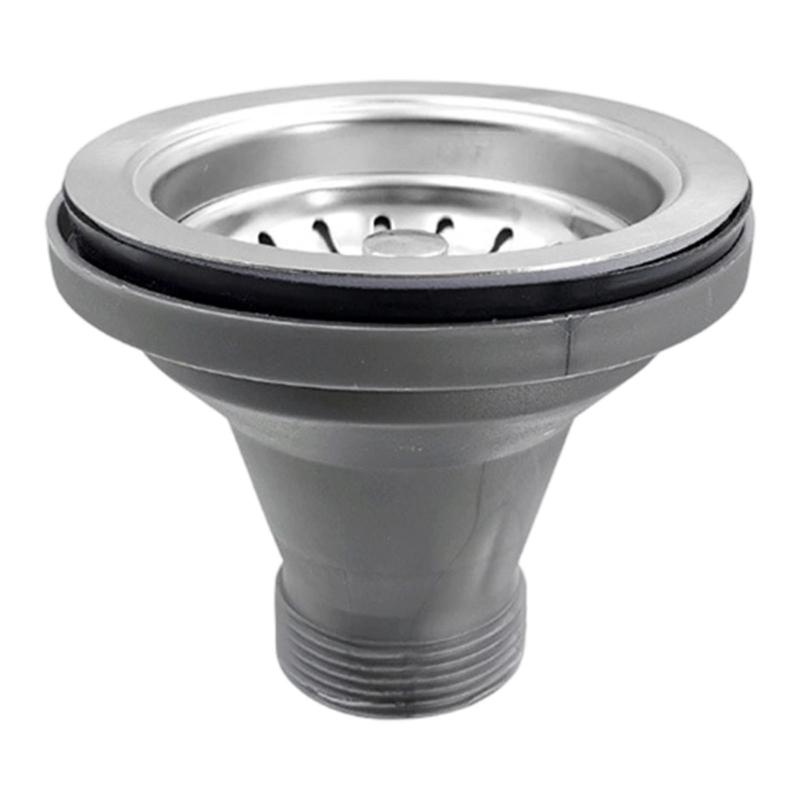 

Heavy Duty Steel Drainage System Leakproof Installation Odor Insect Barrier Easy to Use for Bathroom Kitchen