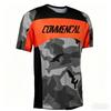 Men S Short Sleeve T Shirt for Motocross Mountain Bike 3D Printed