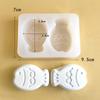 Cartoon Little Fish Snapper Roasted Cake Grinder Baked Silicone Rice Cake Mold Soap Mold Gypsum Aromatherapy