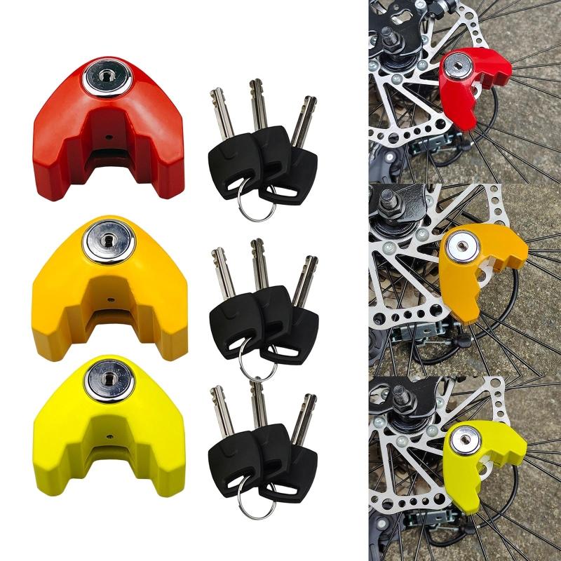 Anti-theft Bike Brake Disc Safety Lock for Scooter Brake Disc Brake Wheel Lock