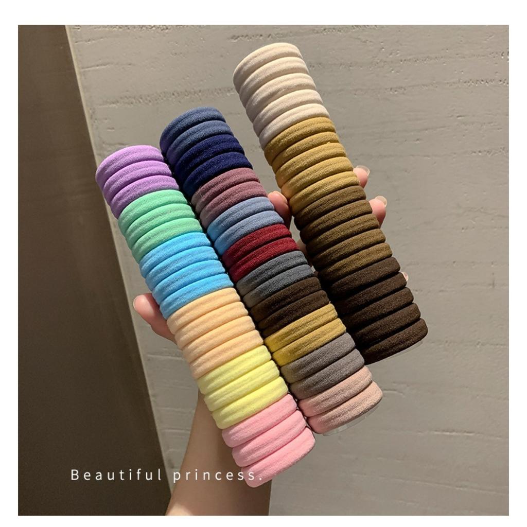 20 Stück Damen-Haargummis Hochelastische Gummibänder, die das Haar nicht beschädigen, Langlebige Haargummis für alle Haartypen