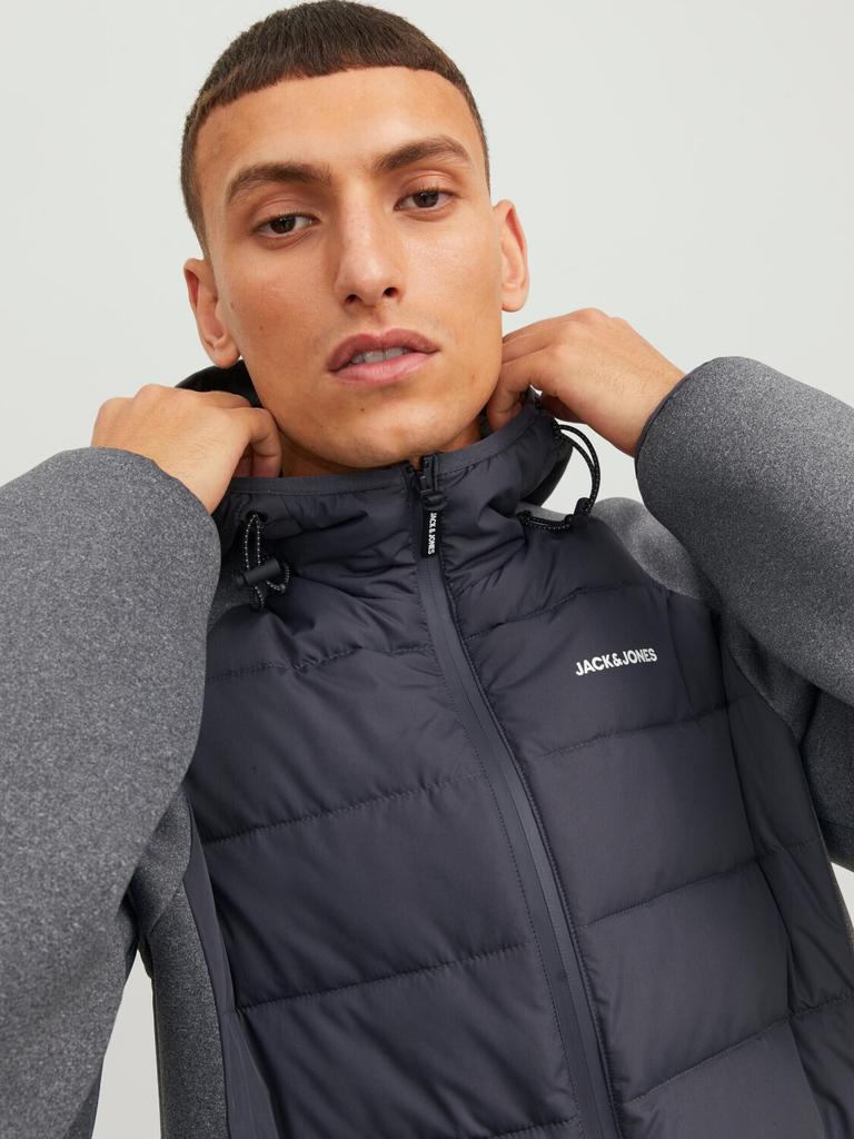 Демисезонная куртка Jack & Jones Jcodust Hybrid Jacket SN (12241622) asphalt